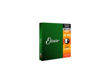 ELIXIR Saitensatz für E-Bass, Light, Nickel Plated Steel NANOWEB®, Long Scale, 045-100